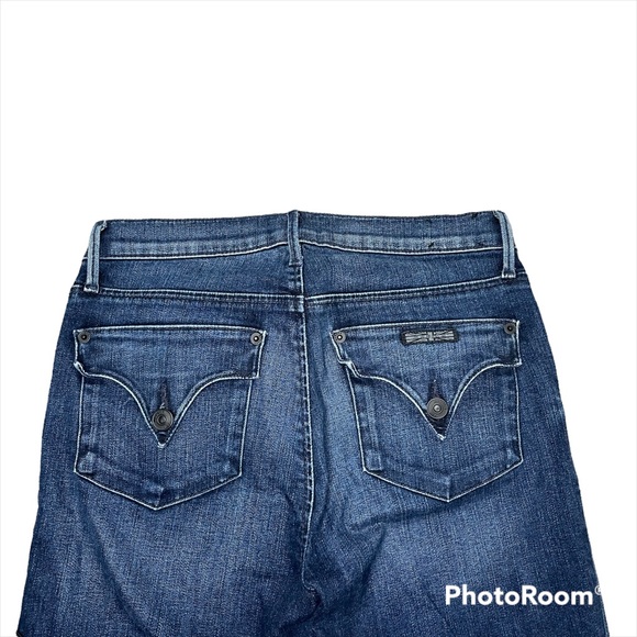 Hudson Bailee Mid-Rise Crop Baby Boot Jeans Size 27 - Picture 6 of 16